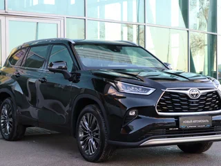 2025 Toyota Highlander IV (XU70), чёрный, 5490000 рублей, вид 3