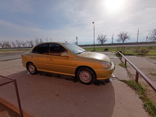 2002 Kia Rio I, жёлтый, 220000 рублей, вид 5