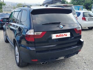 2008 BMW X3 30i I (E83) Рестайлинг, чёрный, 760000 рублей, вид 3