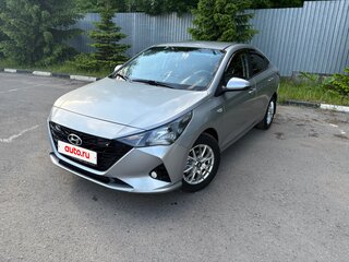 2021 Hyundai Solaris II Рестайлинг, серый, 960000 рублей, вид 1