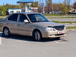 2004 Hyundai Accent ТагАЗ II, бежевый, 120000 рублей, вид 2