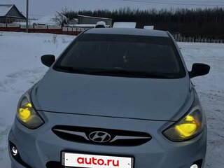 2011 Hyundai Solaris I, голубой, 715000 рублей, вид 2