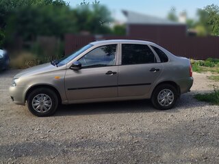 2007 Lada (ВАЗ) Kalina I, серый, 350000 рублей, вид 4