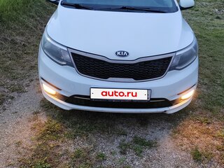 2016 Kia Rio III Рестайлинг, белый, 1257000 рублей, вид 1