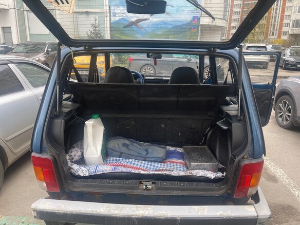 2008 Lada (ВАЗ) 2121 (4x4) I Рестайлинг, синий, 265000 рублей - вид 6