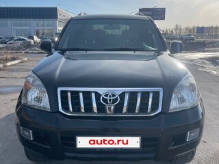 2008 Toyota Land Cruiser Prado 4-speed 120 Series Рестайлинг, чёрный, 2000000 рублей, вид 2
