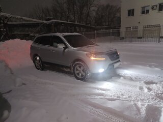 2008 Hyundai Santa Fe II, серебристый, 950000 рублей, вид 2