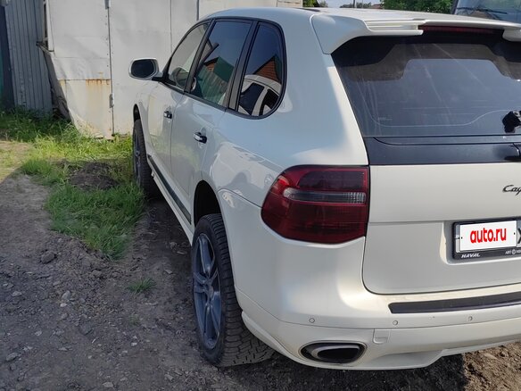 2008 Porsche Cayenne S I Рестайлинг (957), белый, 750000 рублей - вид 4