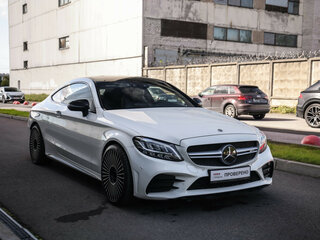 2018 Mercedes-Benz C-Класс AMG 43 AMG IV (W205) Рестайлинг, белый, 3850000 рублей, вид 5