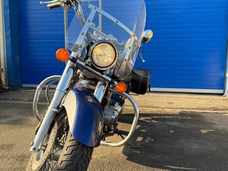2009 Honda Shadow 750, синий, 500000 рублей, вид 3