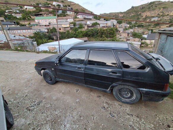 2005 Lada (ВАЗ) 2114, чёрный - вид 2