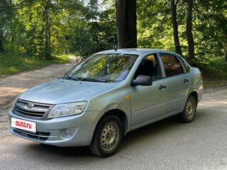 2012 Lada (ВАЗ) Granta I, голубой, 350000 рублей, вид 1