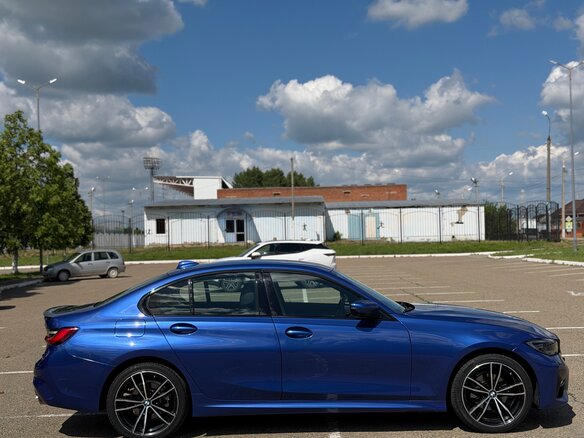 2020 BMW 3 серии 320d xDrive VII (G2x), синий - вид 4