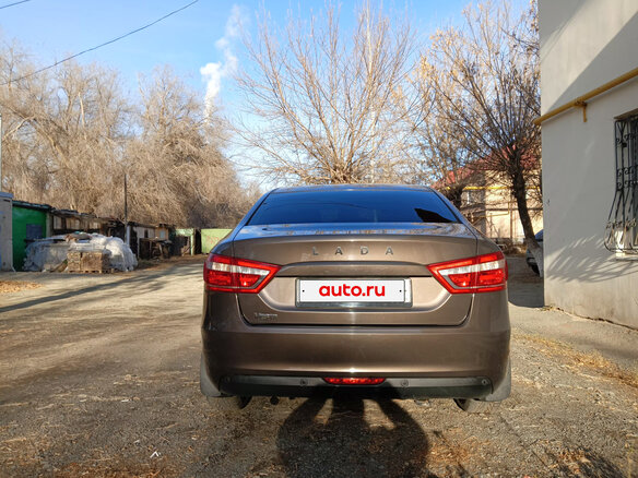2019 Lada (ВАЗ) Vesta I, коричневый, 900000 рублей - вид 3