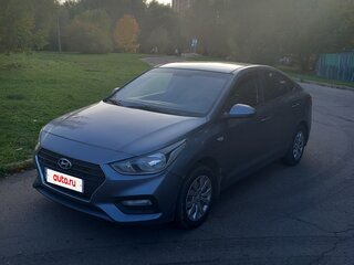 2017 Hyundai Solaris II, серый, 780000 рублей, вид 3