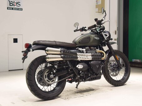2025 Triumph Scrambler, зелёный, 1280000 рублей, вид 4