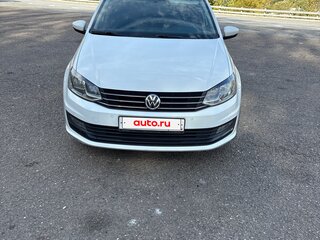 2019 Volkswagen Polo V Рестайлинг, коричневый, 1250000 рублей, вид 2