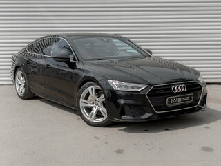 2020 Audi A7 45 TFSI II (4K), чёрный, 4750000 рублей, вид 3