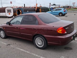 2007 Kia Spectra I Рестайлинг 2, красный, 340000 рублей, вид 4