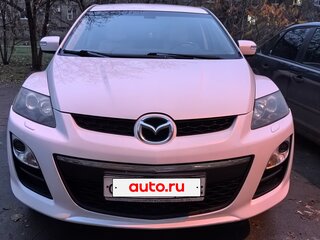 2011 Mazda CX-7 I Рестайлинг, белый, 970000 рублей, вид 1