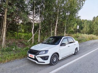 2017 Lada (ВАЗ) Granta Sport I, белый, 600000 рублей, вид 1