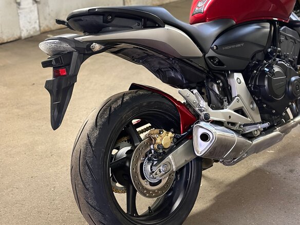 2008 Honda CB 600F Hornet, красный, 540000 рублей - вид 10