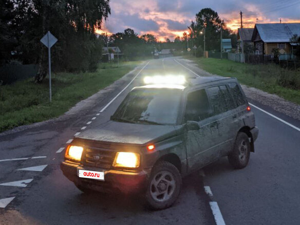 1997 Chevrolet Tracker I, зелёный, 190000 рублей - вид 5