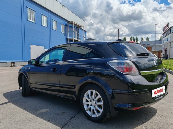 2008 Opel Astra GTC H Рестайлинг, чёрный, 540000 рублей - вид 9