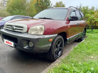 2001 Hyundai Santa Fe I, пурпурный, 380000 рублей, вид 1