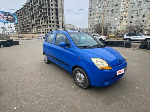 2006 Chevrolet Spark II, голубой, 350000 рублей - вид 3