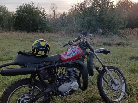 1999 CZ 350, красный, 75000 рублей, вид 1