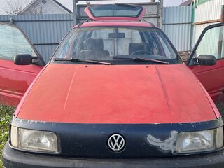 1988 Volkswagen Passat B3, красный, 118000 рублей, вид 2