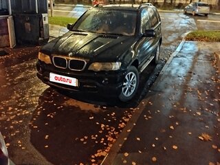 2003 BMW X5 3.0i I (E53), чёрный, 900000 рублей, вид 2