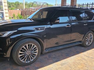 2019 Infiniti QX80 I Рестайлинг 2, чёрный, 4570000 рублей, вид 5