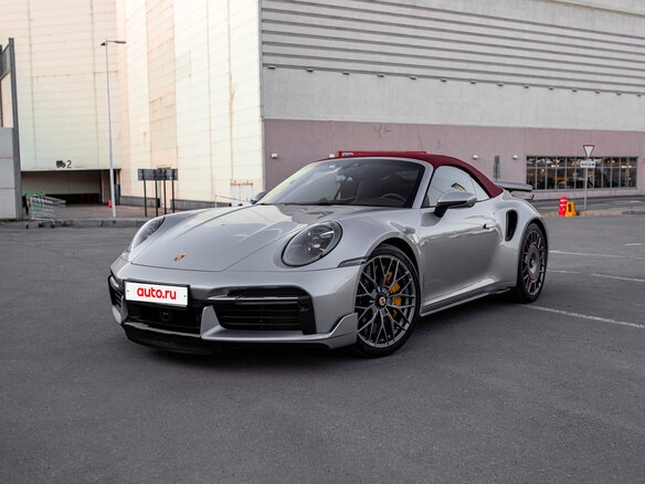 2020 Porsche 911 Turbo S VIII (992), серый - вид 11