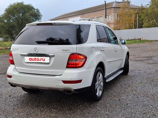 2009 Mercedes-Benz M-Класс 350 II (W164) Рестайлинг, белый, 1400000 рублей, вид 5