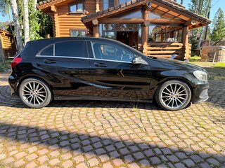 2015 Mercedes-Benz A-Класс 180 III (W176), чёрный, 1730000 рублей, вид 2