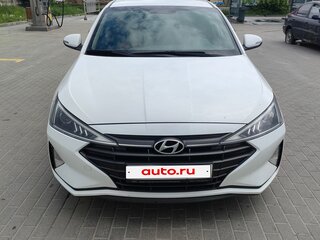 2019 Hyundai Elantra VI (AD) Рестайлинг, белый, 1550000 рублей, вид 1