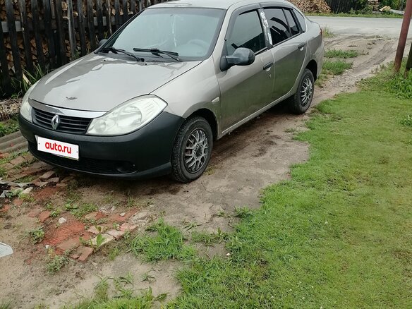 2010 Renault Symbol ll, бежевый, 285000 рублей