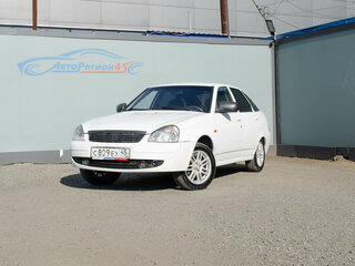 2010 Lada (ВАЗ) Priora I, белый, 239000 рублей, вид 1