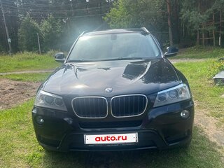 2014 BMW X3 20i xDrive II (F25), чёрный, 1640000 рублей, вид 1