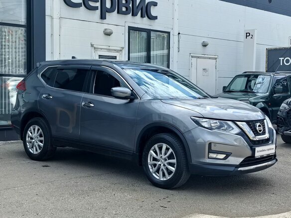 2021 Nissan X-Trail III Рестайлинг, серый - вид 2