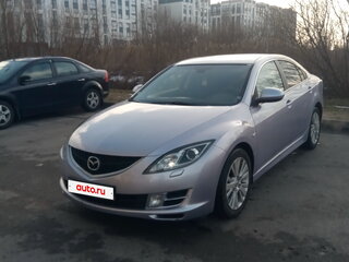 2008 Mazda 6 II (GH), фиолетовый, 450000 рублей, вид 1
