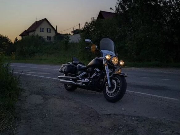 2004 Yamaha XV 1700 Road Star, чёрный, 620000 рублей - вид 9
