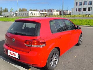 2012 Volkswagen Golf VI, красный, 900000 рублей, вид 3