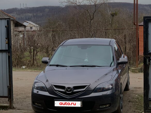 2008 Mazda 3 I (BK) Рестайлинг, серый, 740000 рублей - вид 1
