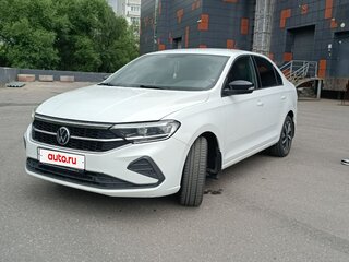 2021 Volkswagen Polo VI, белый, 1390000 рублей, вид 1