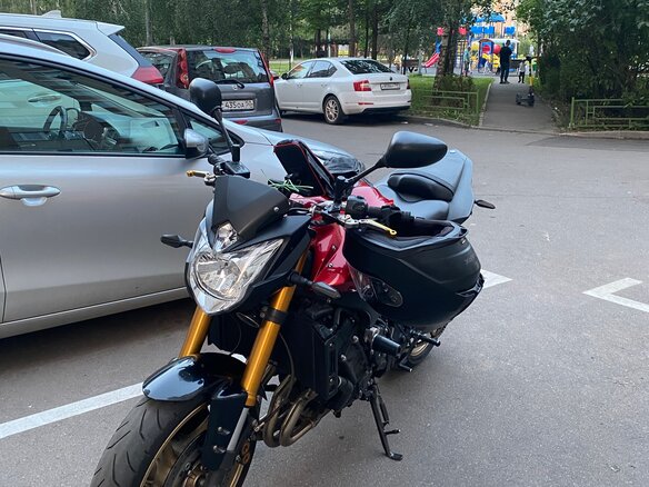 2011 Yamaha FZ8, красный, 620000 рублей - вид 8