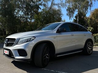 2016 Mercedes-Benz GLE Coupe 450 AMG I (C292), серебристый, 3690000 рублей, вид 5