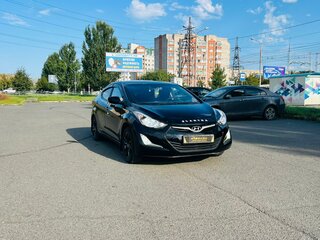 2014 Hyundai Elantra V (MD) Рестайлинг, чёрный, 1279000 рублей, вид 4